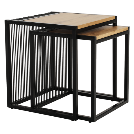 Set dvou stolků Prine, dub