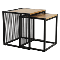 Set dvou stolků Prine, dub