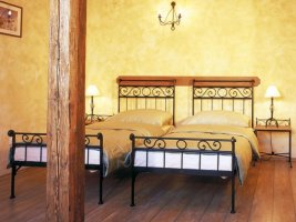 Kovaná postel ROMANTIC 0417