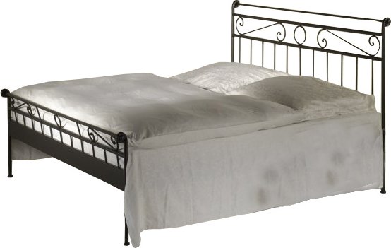 Kovaná postel ROMANTIC 0417