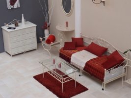 Kovaná pohovka MALAGA 0319