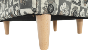 Křeslo Evier, látka patchwork N1