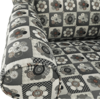 Křeslo Evier, látka patchwork N1