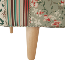 Křeslo Evier, látka patchwork Viorica 1