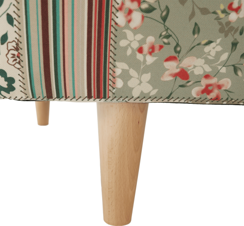 Křeslo Evier, látka patchwork Viorica 1