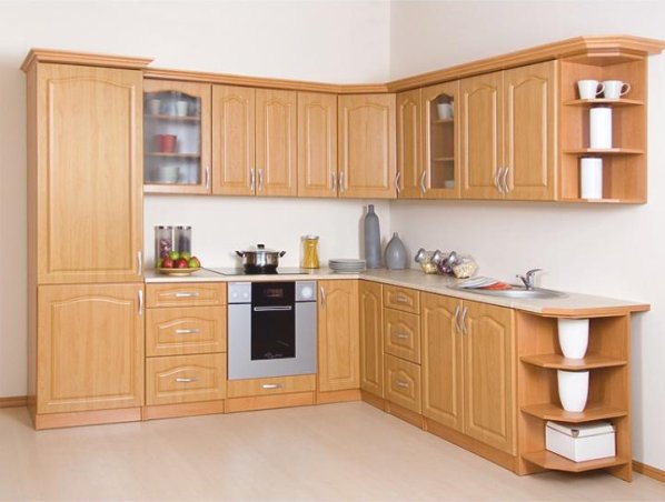 Kuchyňská skříňka LORA MDF NEW KLASIK S40 olše levá