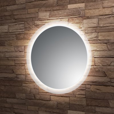 Kulaté LED zrcadlo Glow-Matte GLO-D1