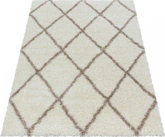 Kusový koberec Alvor Shaggy 3401 cream