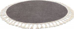 Kusový koberec Berber 9000 brown kruh