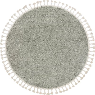 Kusový koberec Berber 9000 green kruh