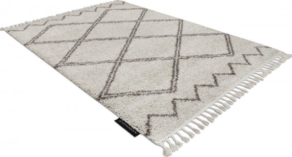 Kusový koberec Berber Asila B5970 cream and brown