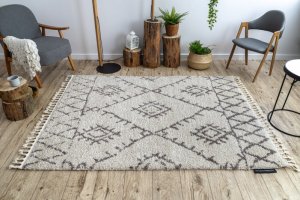 Kusový koberec Berber Fez G0535 cream and brown