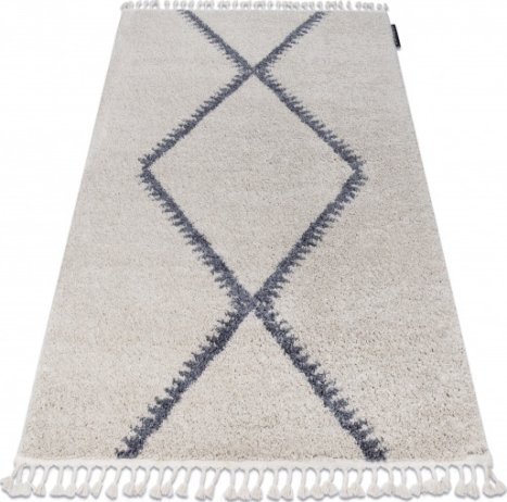 Kusový koberec Berber Maknes B5910 cream and grey