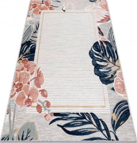 Kusový koberec Botanic 65240 Flamingo grey