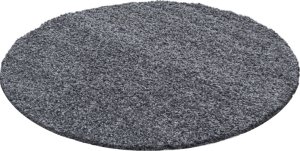 Kusový koberec Dream Shaggy 4000 Grey kruh