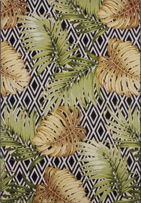 Kusový koberec Flair 105611 Diamonds and Leaves Multicolored