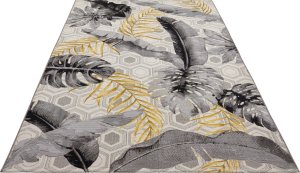 Kusový koberec Flair 105612 Gold Leaves Multicolored
