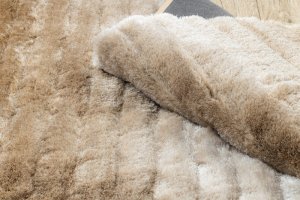 Kusový koberec Flim 007-B2 Stripes beige