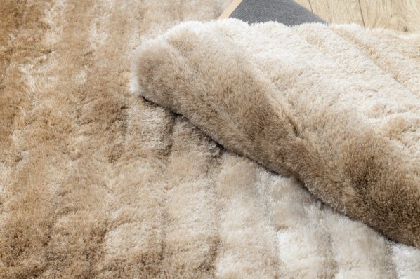 Kusový koberec Flim 007-B2 Stripes beige