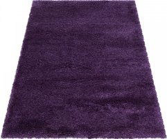 Kusový koberec Fluffy Shaggy 3500 lila