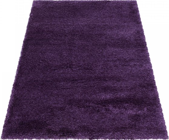 Kusový koberec Fluffy Shaggy 3500 lila