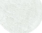 Kusový koberec Fluffy Shaggy 3500 white kruh