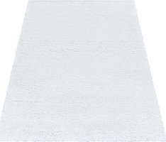 Kusový koberec Fluffy Shaggy 3500 white