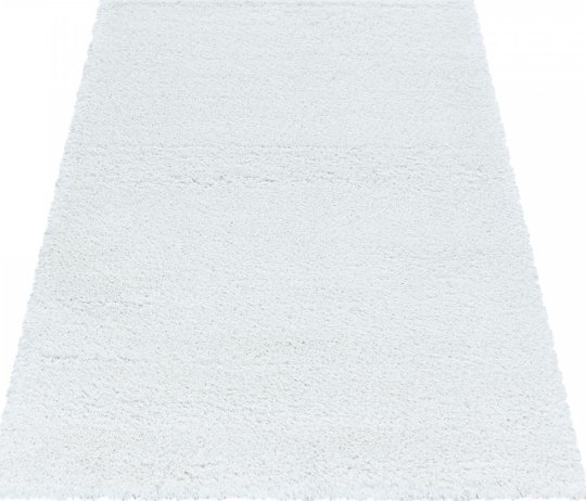Kusový koberec Fluffy Shaggy 3500 white