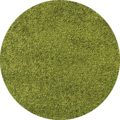 Kusový koberec Life Shaggy 1500 green kruh