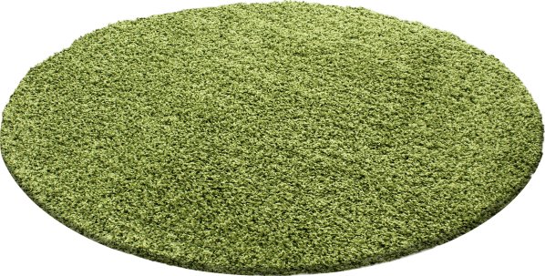 Kusový koberec Life Shaggy 1500 green kruh