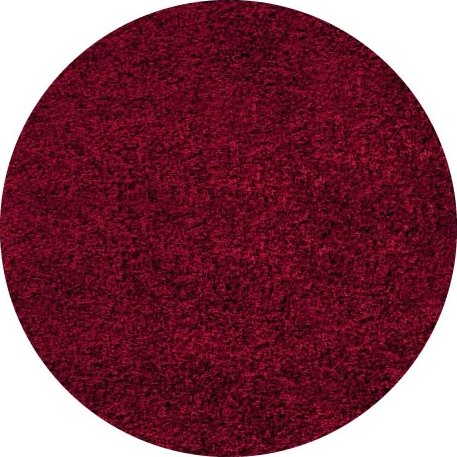 Kusový koberec Life Shaggy 1500 red kruh