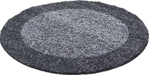 Kusový koberec Life Shaggy 1503 grey kruh