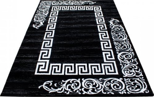 Kusový koberec Miami 6620 black 80x300 cm