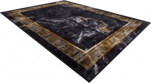 Kusový koberec Miro 51278.809 Marble black / gold