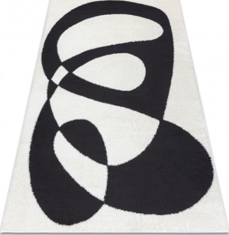 Kusový koberec Mode 8531 abstract cream/black