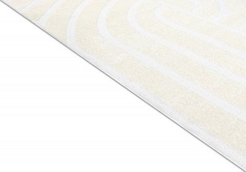 Kusový koberec Mode 8631 geometric cream
