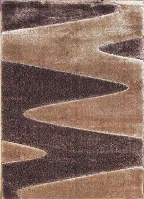 Kusový koberec Seher 3D 2652 Brown Beige