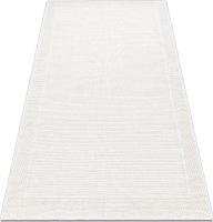 Kusový koberec Timo 5979 White – na ven i na doma