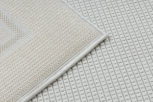 Kusový koberec Timo 5979 White – na ven i na doma