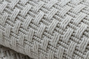Kusový koberec Timo 6272 White – na ven i na doma