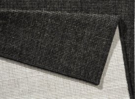 Kusový koberec Twin-Wendeteppiche 103096 schwarz creme