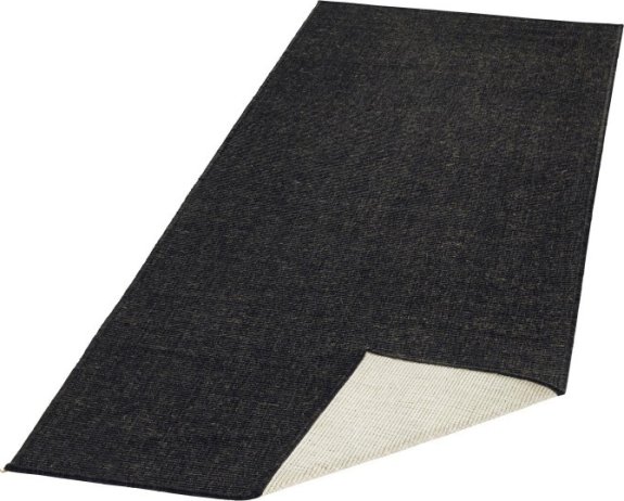 Kusový koberec Twin-Wendeteppiche 103096 schwarz creme