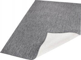 Kusový koberec Twin-Wendeteppiche 103097 grau creme