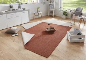 Kusový koberec Twin-Wendeteppiche 103098 terra creme