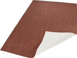 Kusový koberec Twin-Wendeteppiche 103098 terra creme