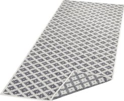 Kusový koberec Twin-Wendeteppiche 103126 grau creme