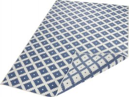 Kusový koberec Twin-Wendeteppiche 103128 blau creme