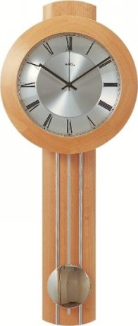 Kyvadlové nástěnné hodiny 5132/18 AMS řízené rádiovým signálem 60cm