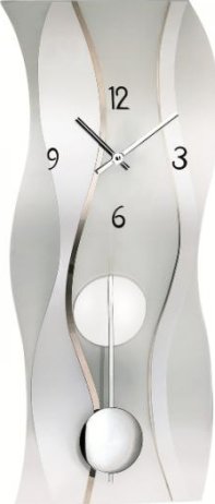 Kyvadlové nástěnné hodiny 7246 AMS 60cm