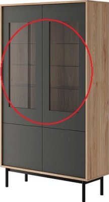 LED osvětlení k vitríně BERGEN BWT104